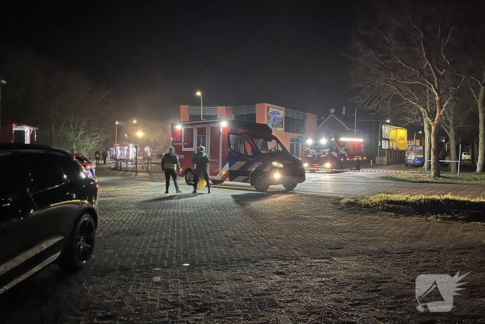 Brand in winkel leidt tot grote inzet van brandweer