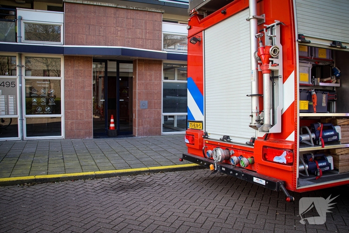 Lekkage in meterkast leidt tot brandmelding
