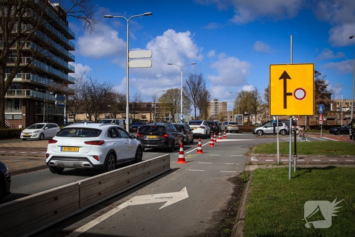 Verkeerschaos door werkzaamheden
