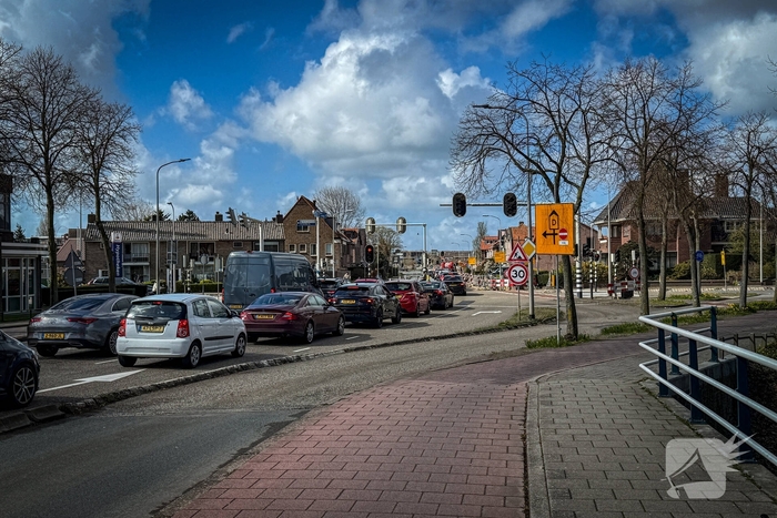 Verkeerschaos door werkzaamheden