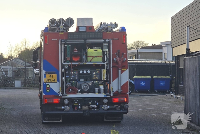 Brandweer onderzoekt vreemde lucht