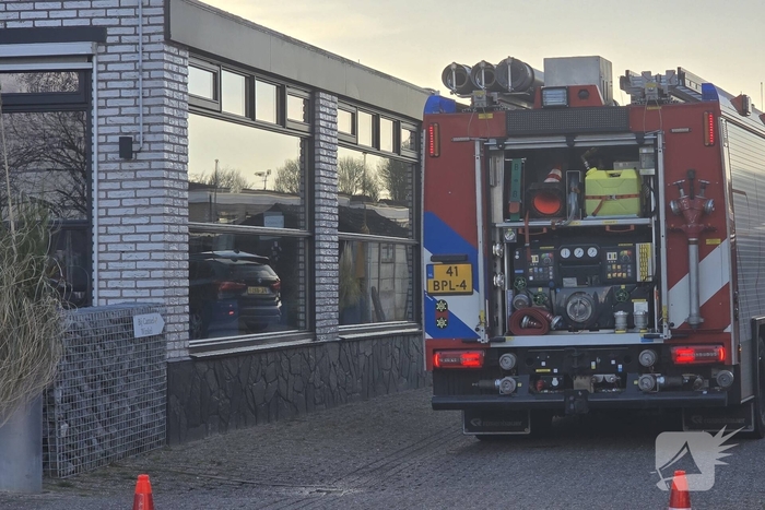 Brandweer onderzoekt vreemde lucht