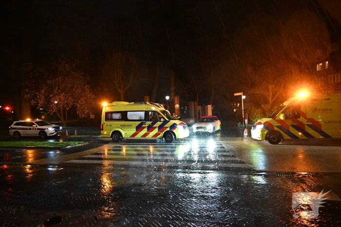 Voetganger gewond bij aanrijding