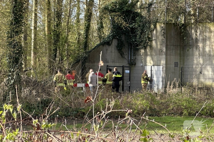 Brandweer lost waterlekkage op