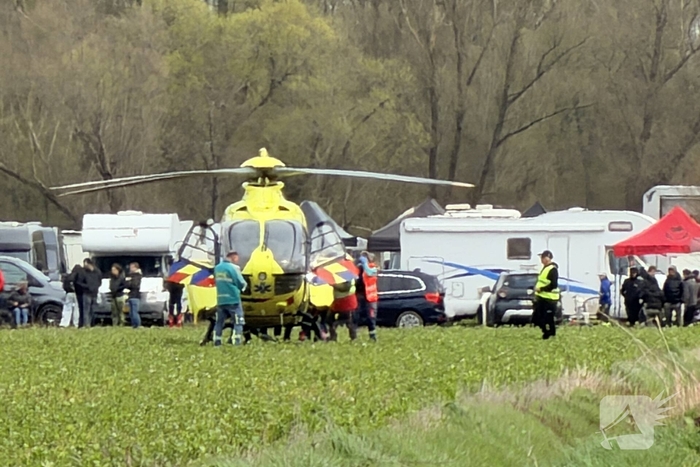 Motorcrosser zwaargewond na val