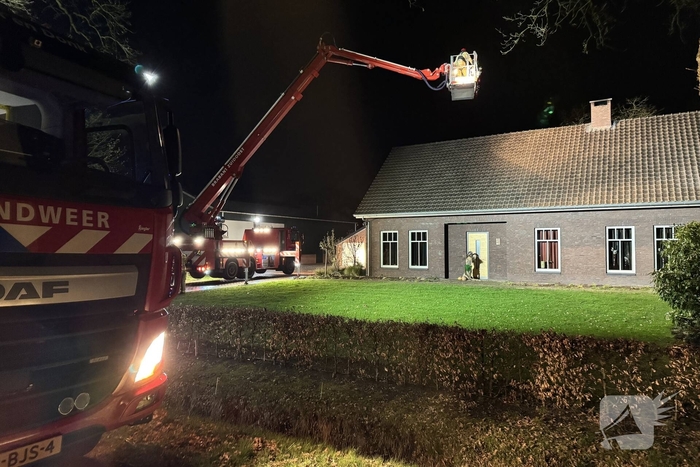 Schoorsteenbrand snel onder controle