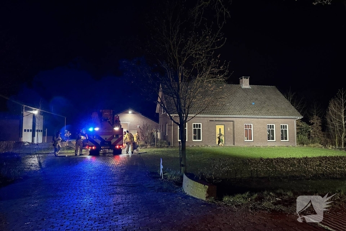 Schoorsteenbrand snel onder controle