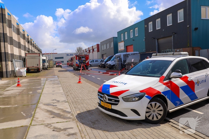 Brand in bedrijfspand onder controle