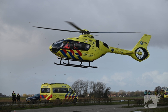 Zwaargewonde na ernstige aanrijding