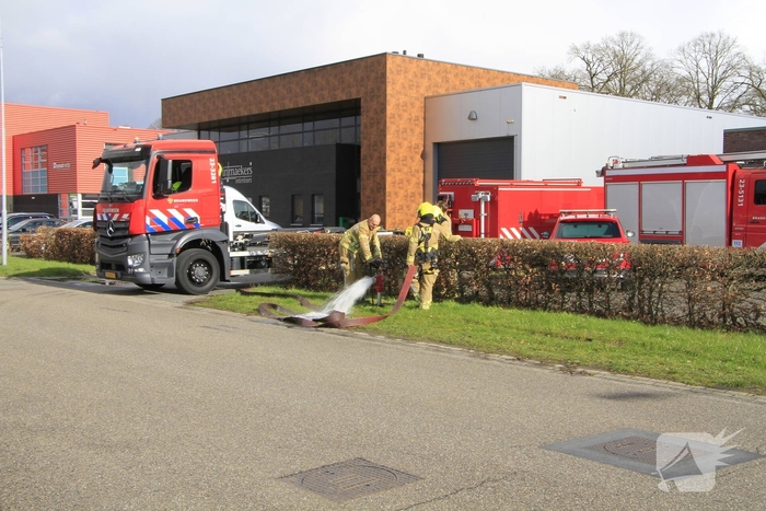 Brand in afzuiginstallatie van houtverwerkingsbedrijf
