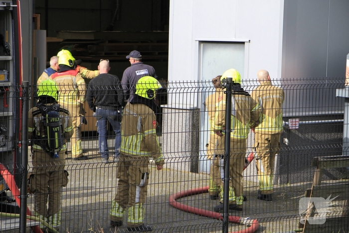 Brand in afzuiginstallatie van houtverwerkingsbedrijf