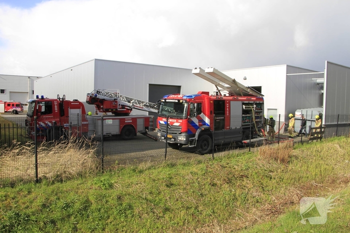 Brand in afzuiginstallatie van houtverwerkingsbedrijf