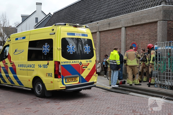 Vreemde lucht zorgt voor onwelwordingen in supermarkt