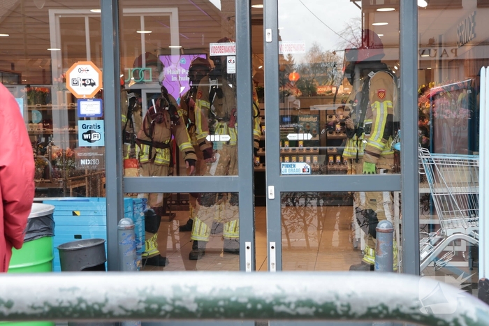 Vreemde lucht zorgt voor onwelwordingen in supermarkt