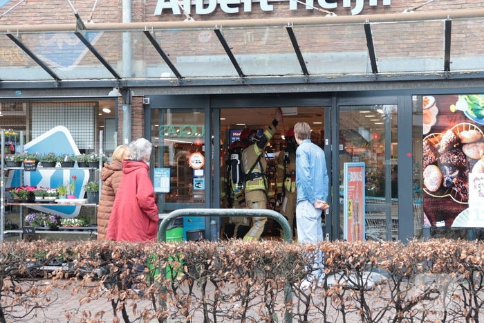 Vreemde lucht zorgt voor onwelwordingen in supermarkt