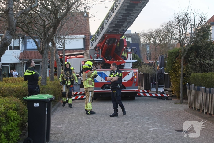 Brandweer ingezet vanwege schoorsteenbrand