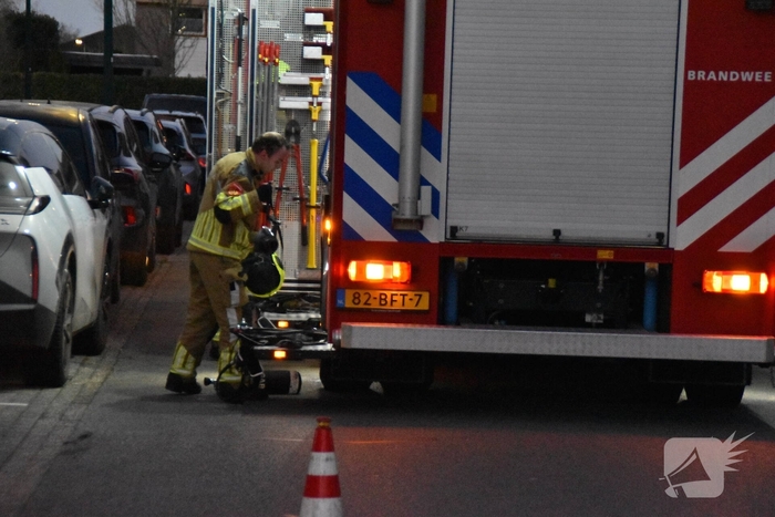 Gaslekkage veroorzaakt snelle inzet van brandweer