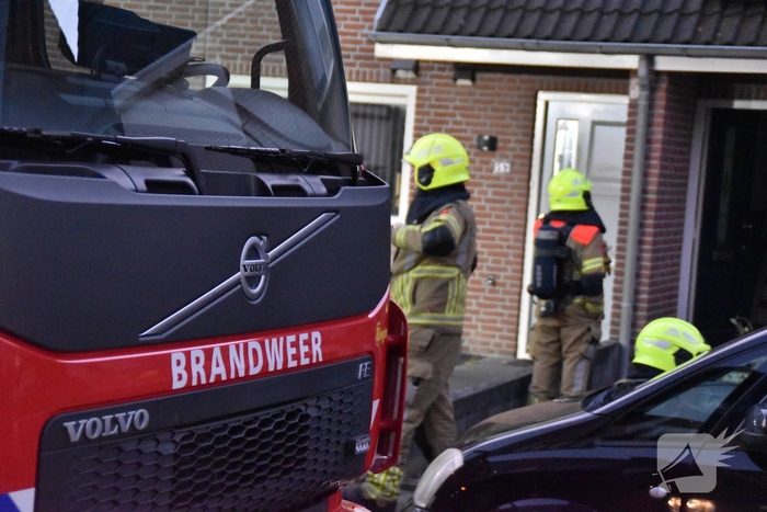 Gaslekkage veroorzaakt snelle inzet van brandweer