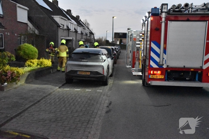 Gaslekkage veroorzaakt snelle inzet van brandweer
