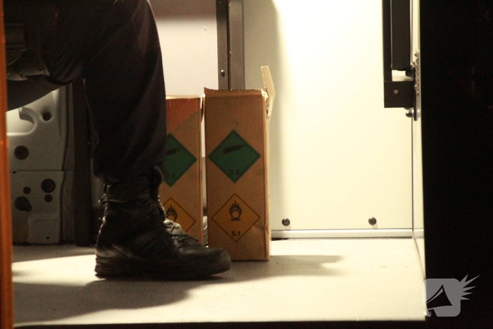 Onderzoek naar ongeval met verdachte pakketten