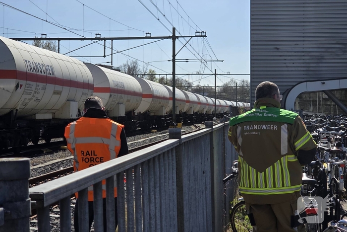 Lekkende ketelwagen zorgt voor grote brandweer inzet