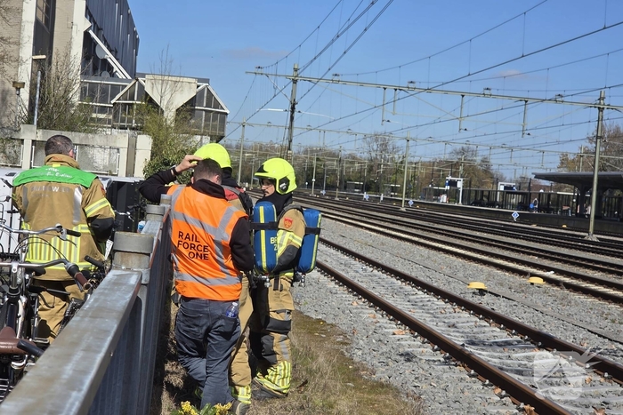 Lekkende ketelwagen zorgt voor grote brandweer inzet