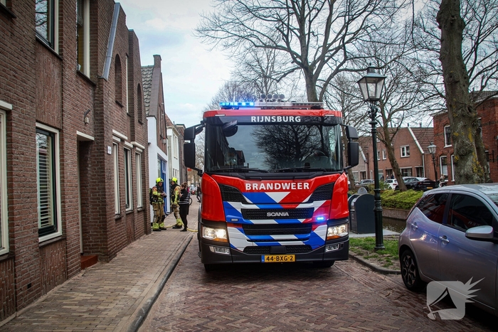 Woningbrand snel geblust door brandweer