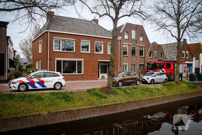 Woningbrand snel geblust door brandweer