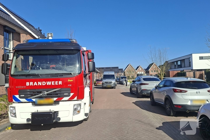 Gaslek in tuin leidt tot langdurige brandweeractie