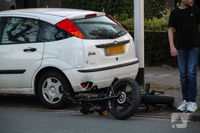 Fatbiker betrokken bij ongeval met auto