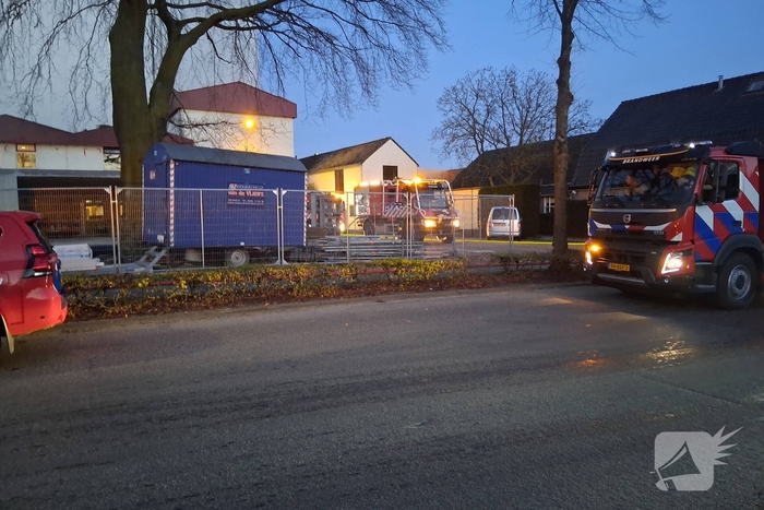 Industriebrand in diervoedersbedrijf