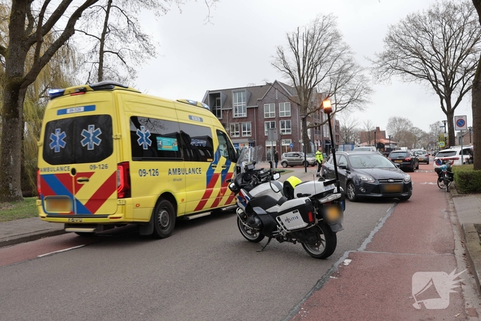 Ongeval tussen auto en fietser