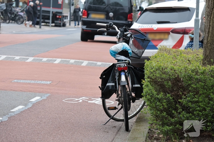 Ongeval tussen auto en fietser