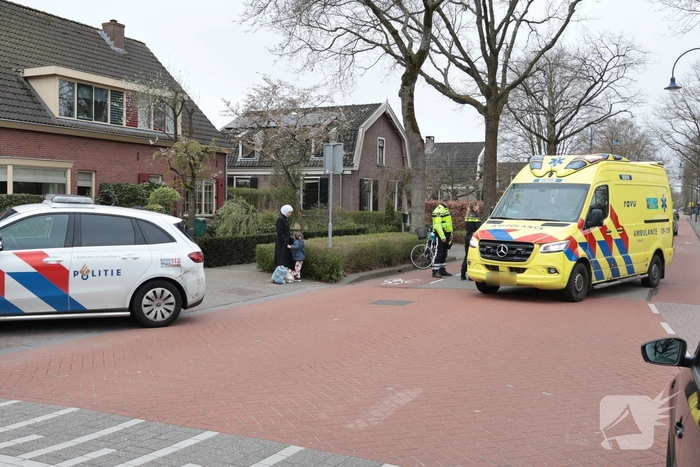 Ongeval tussen auto en fietser