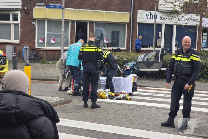 Voetganger naar ziekenhuis na ongeval