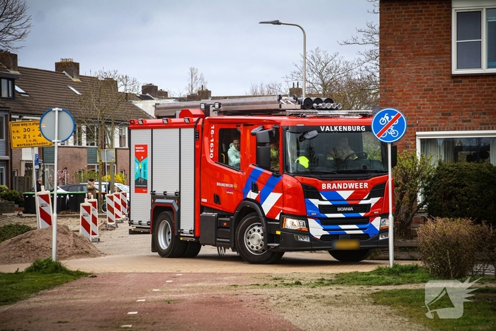 Zoekactie naar mogelijk kind in het water na aantreffen step