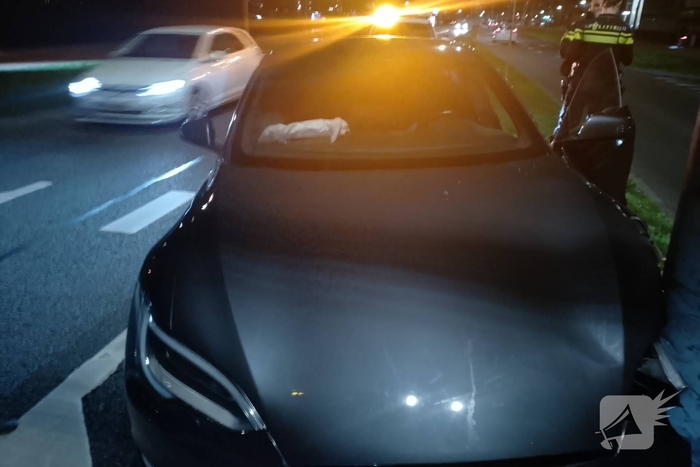 Controle na ongeval met Noorse auto