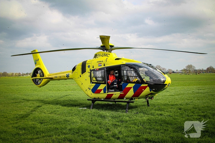 Zwaar ongeval met motorrijder op motorcrossbaan
