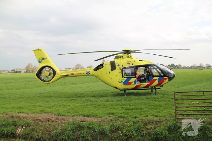 Zwaar ongeval met motorrijder op motorcrossbaan