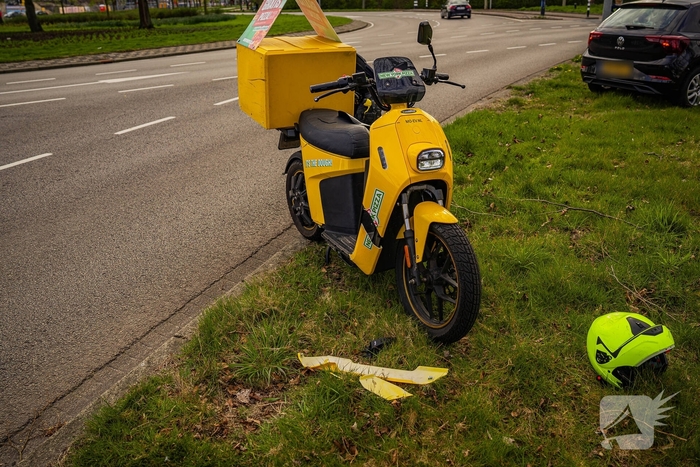 Gewonde bij ongeval tussen scooter en auto