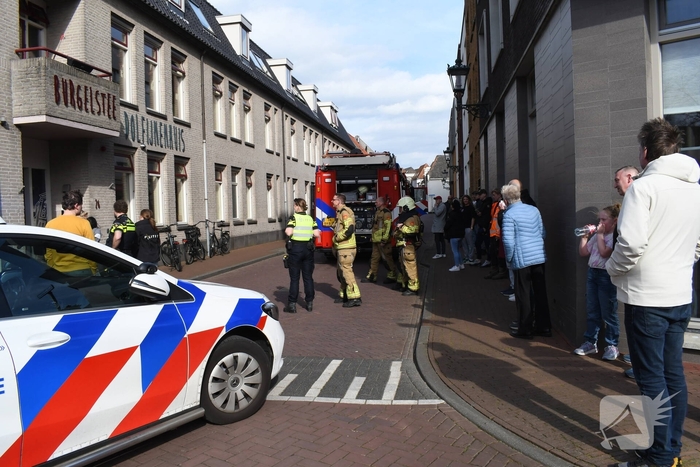 Brand door wasmachine beperkt gebleven