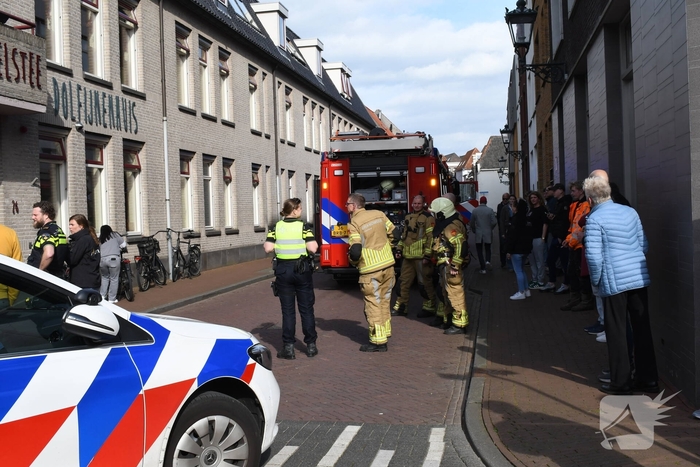 Brand door wasmachine beperkt gebleven