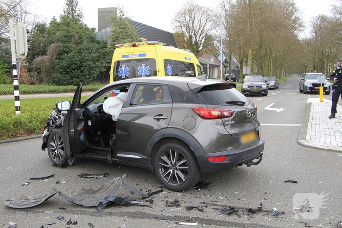 Ongeval met meerdere gewonden bij kruising
