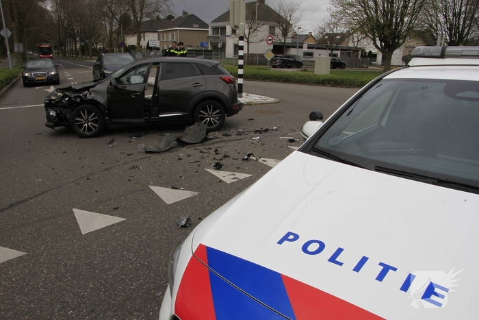 Ongeval met meerdere gewonden bij kruising