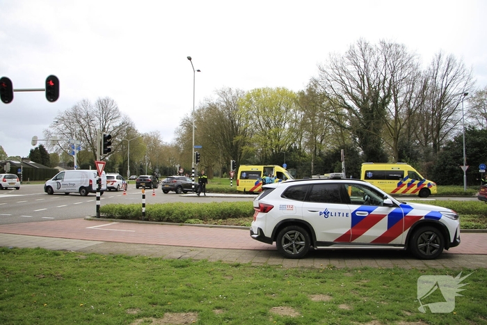 Ongeval met meerdere gewonden bij kruising