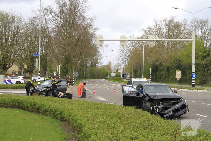 Ongeval met meerdere gewonden bij kruising