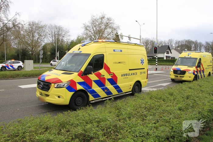 Ongeval met meerdere gewonden bij kruising