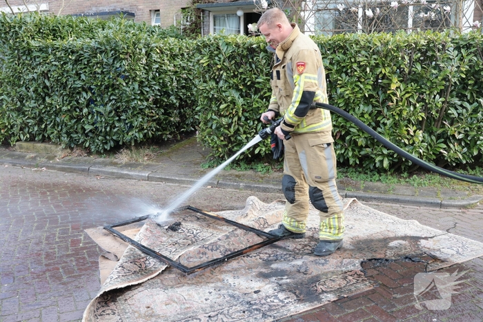 Brand in woning leidt tot schade