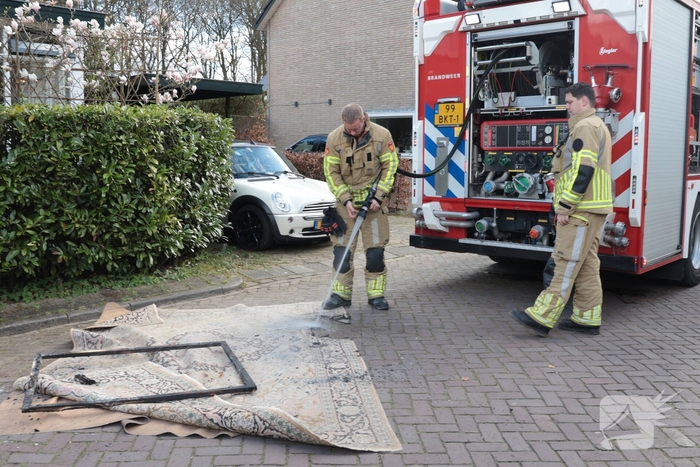 Brand in woning leidt tot schade
