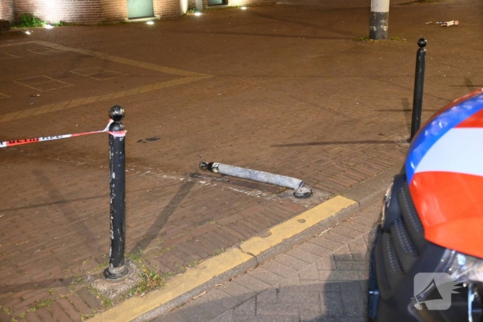 Aanrijding met fatbike en auto; bestuurder slaat op de vlucht